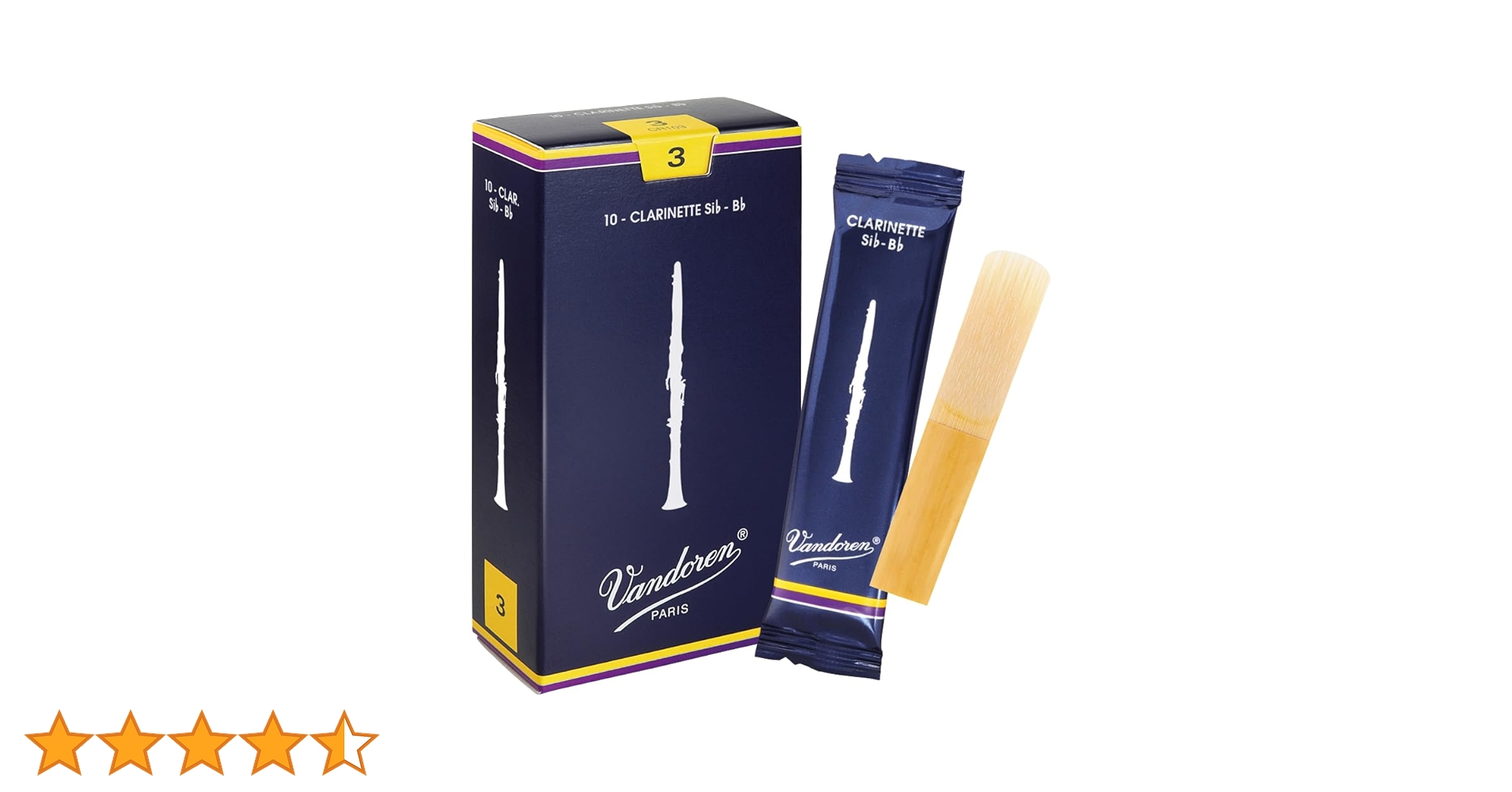 Amazon | バンドーレン B♭クラリネットリード トラディショナル